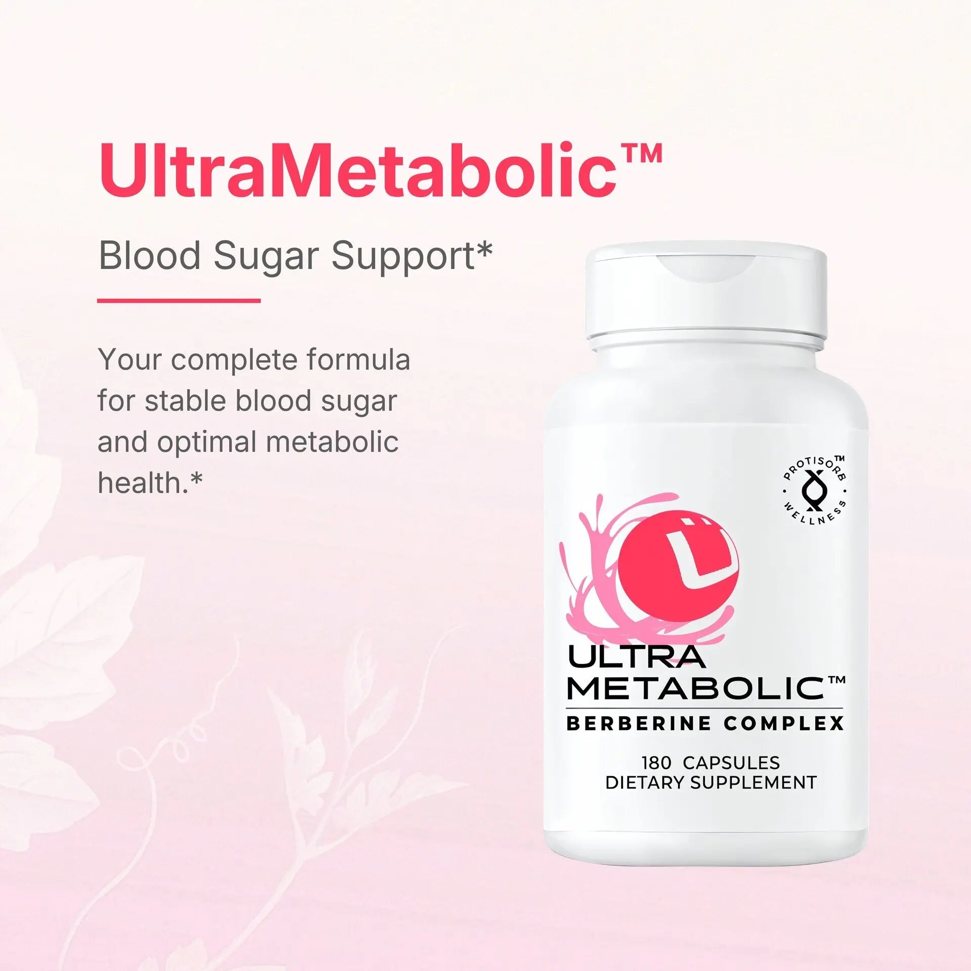 UltraMetabolic™ Blood Sugar Support (Curcumin + Berberine) Ultra Botanica