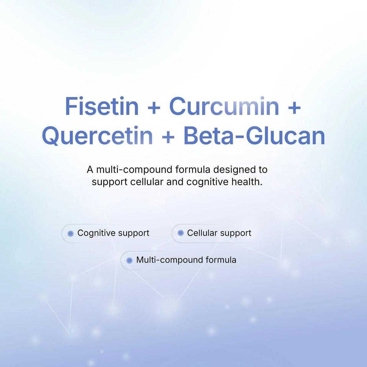 UltraVitality™ Cell Clearing (Curcumin + Fisetin + Quercetin + Strawberry + Beta-Glucans) Ultra Botanica