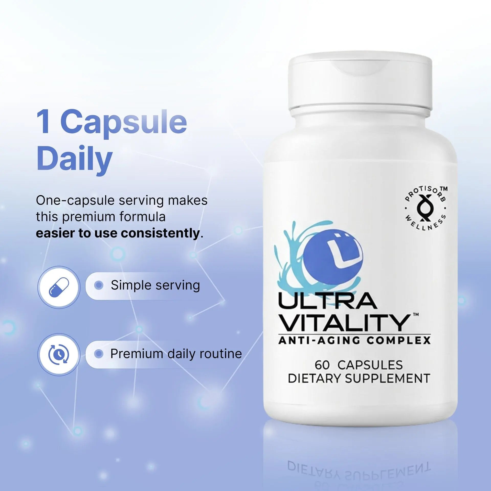 UltraVitality™ Cell Clearing (Curcumin + Fisetin + Quercetin + Strawberry + Beta-Glucans) Ultra Botanica