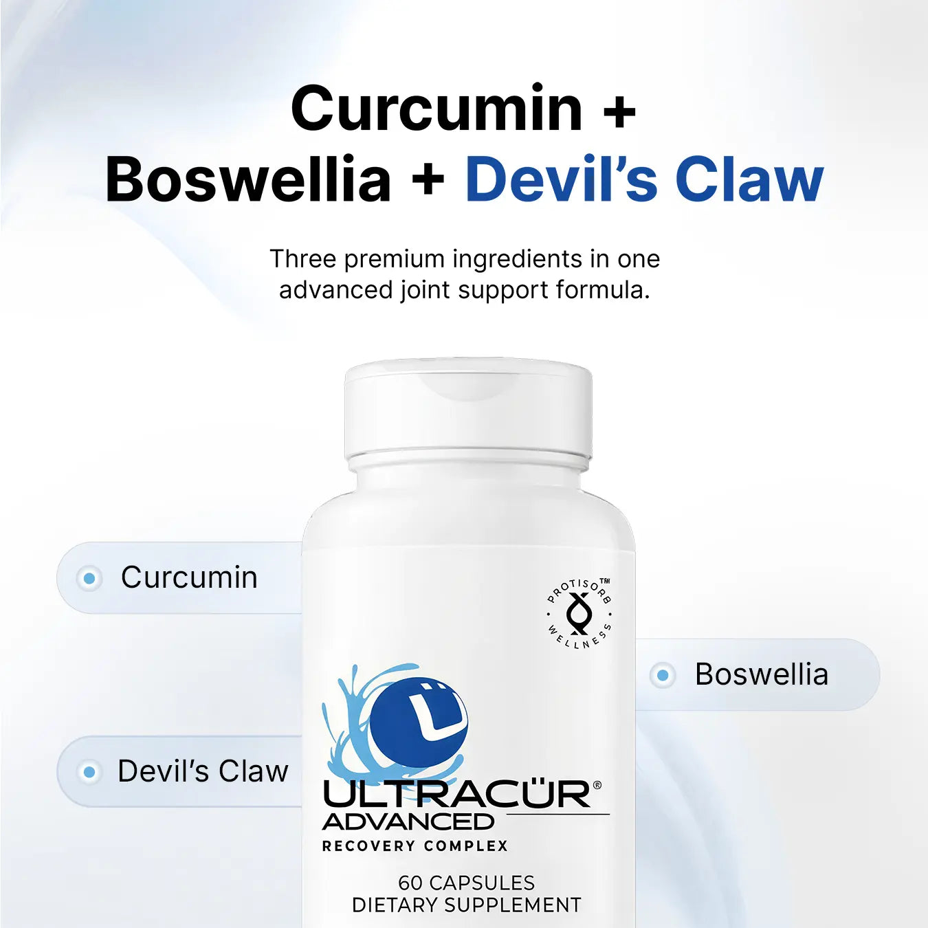 UltraCur® Advanced (Curcumin + Boswellia + Devil's Claw) Ultra Botanica