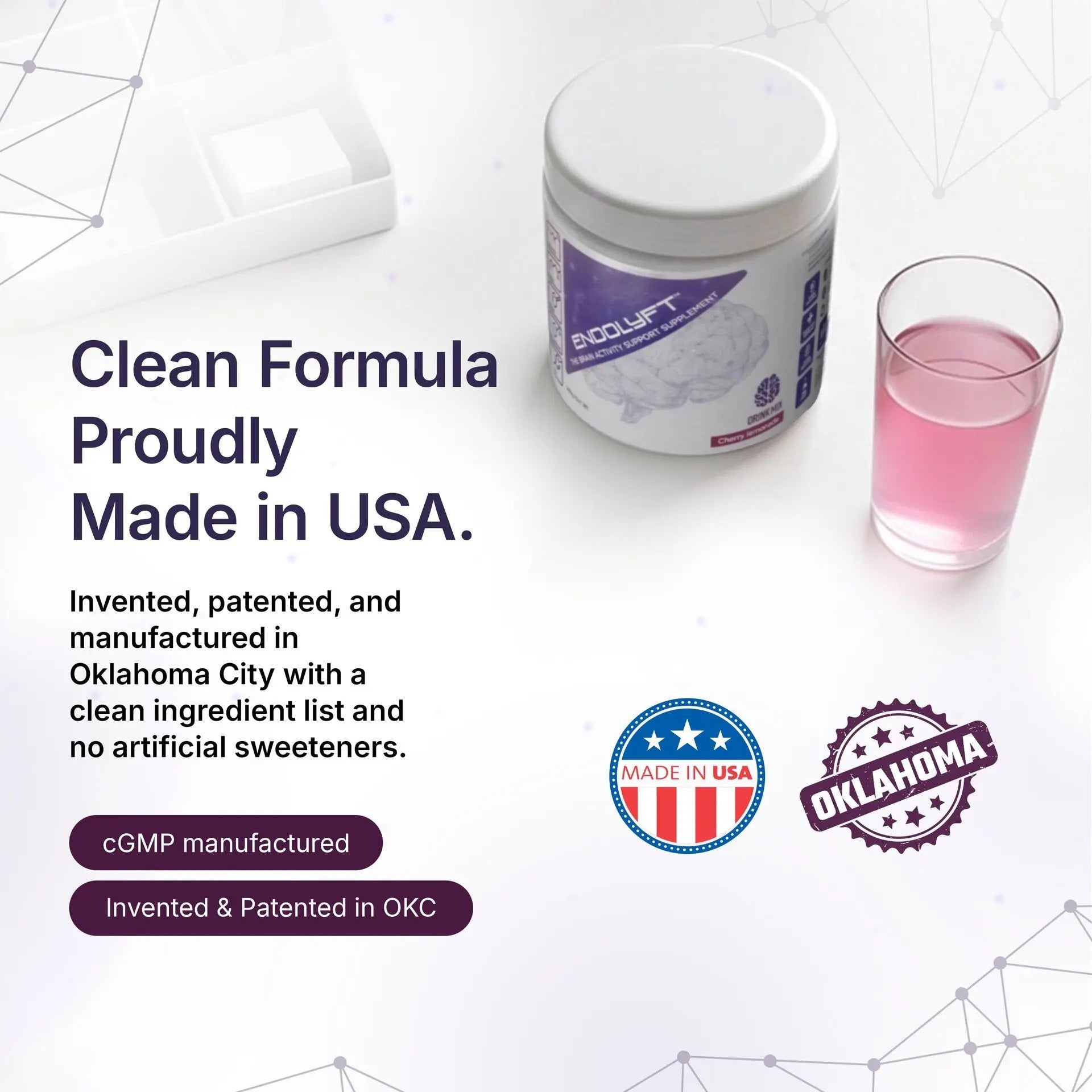 EndoLyft™ Brain Support Drink Mix Ultra Botanica
