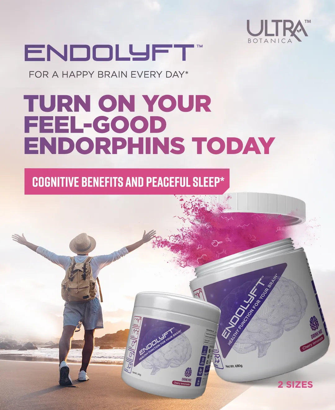 EndoLyft™ Brain Support Drink Mix Ultra Botanica
