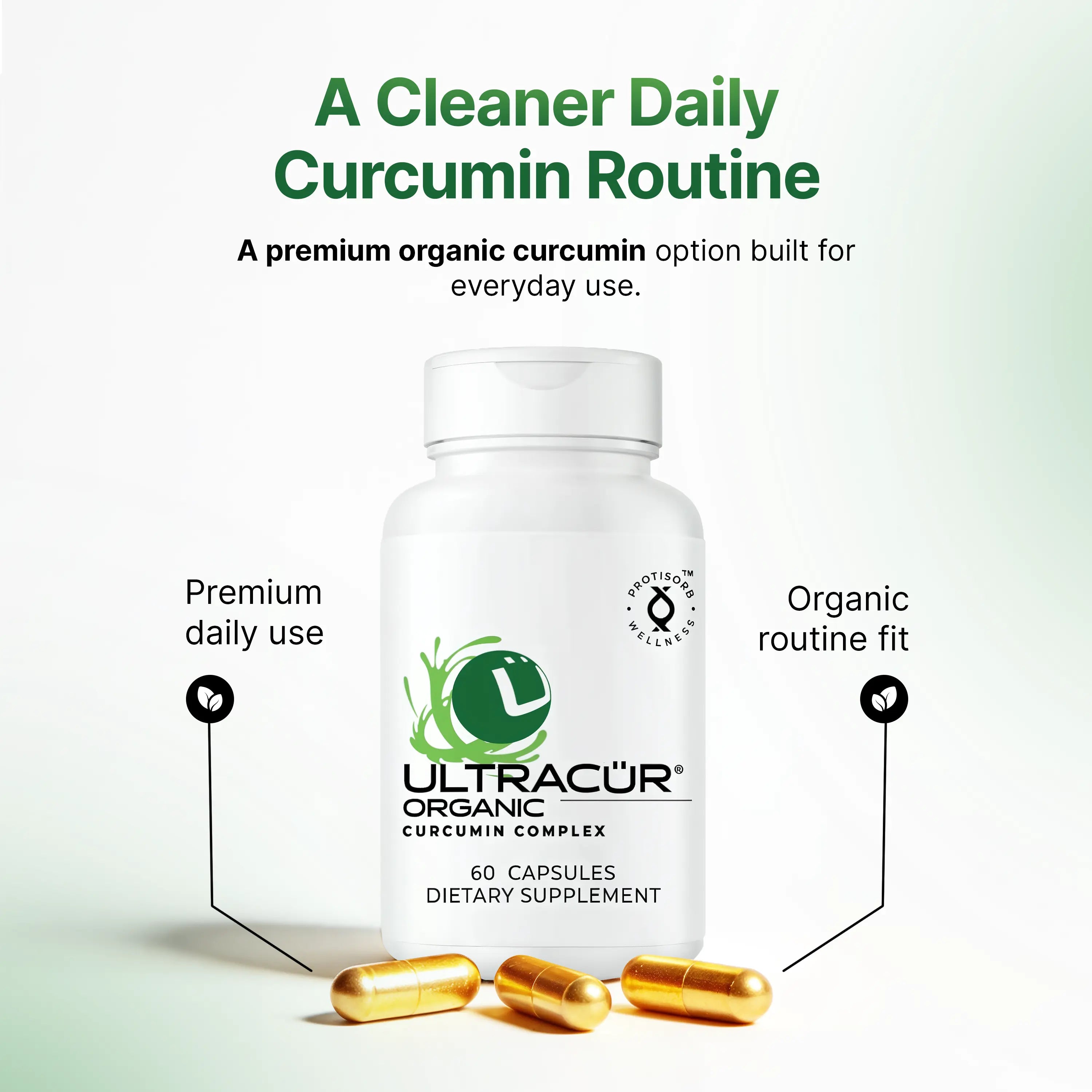 UltraCur® Organic Curcumin (USDA Certified Organic) Ultra Botanica