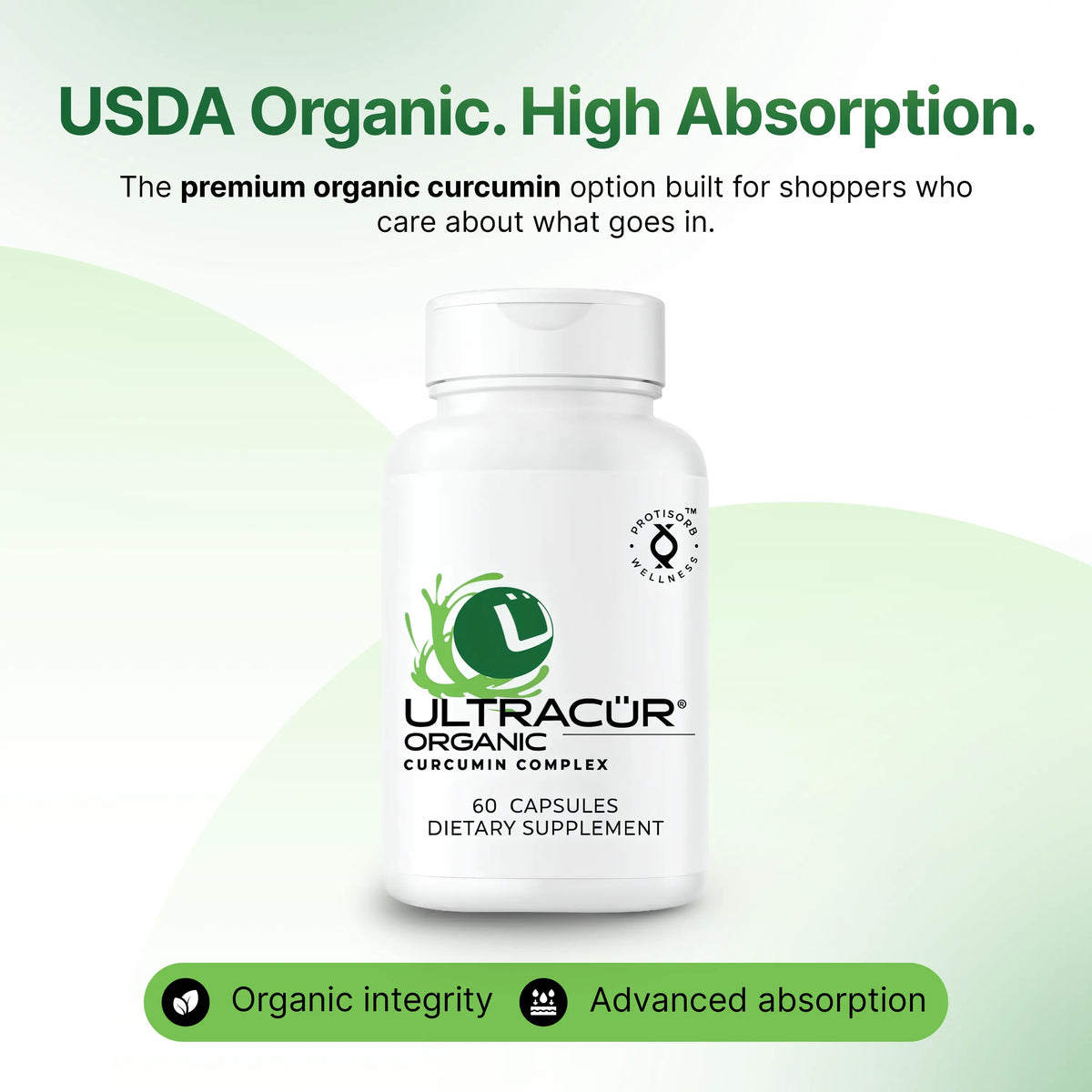 UltraCur® Organic Curcumin (USDA Certified Organic) Ultra Botanica