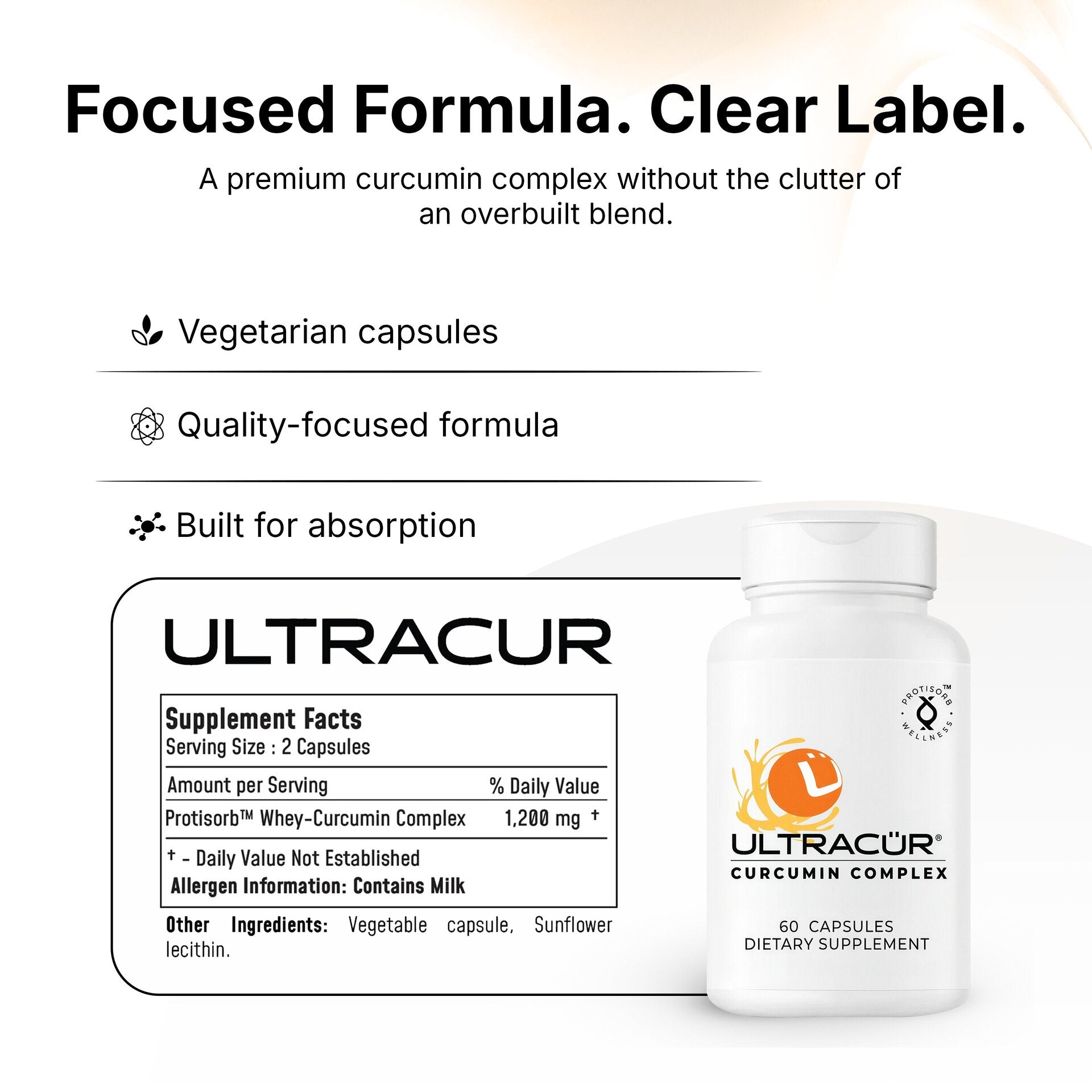 Original UltraCur® UltraBioavailable Curcumin Ultra Botanica