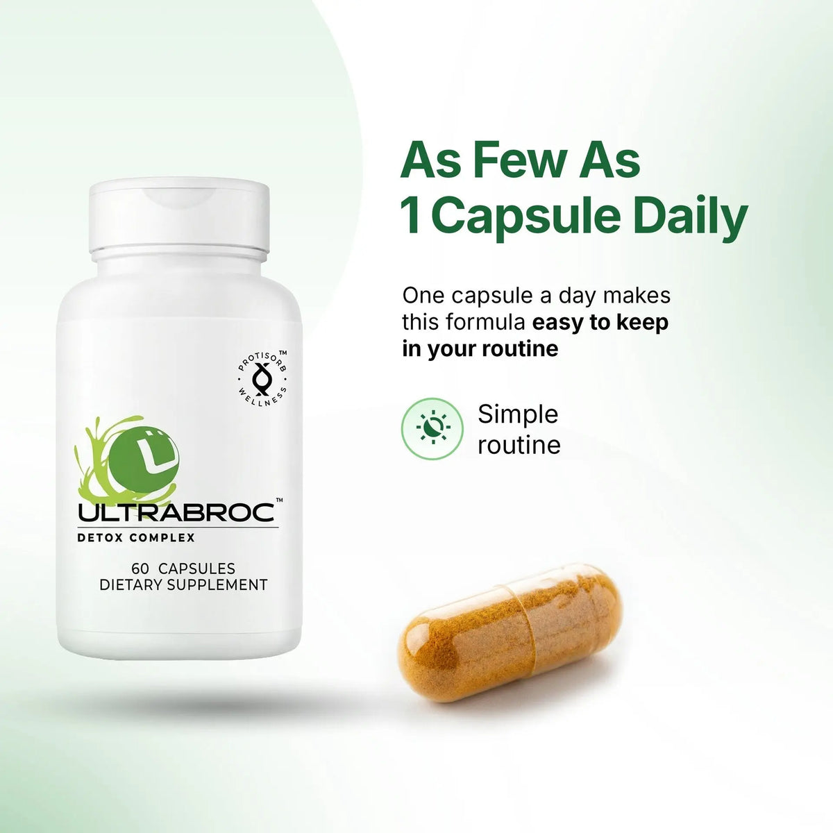 UltraBroc™ Detox Support (TrueBroc™ Broccoli Seed Extract + Curcumin) Ultra Botanica