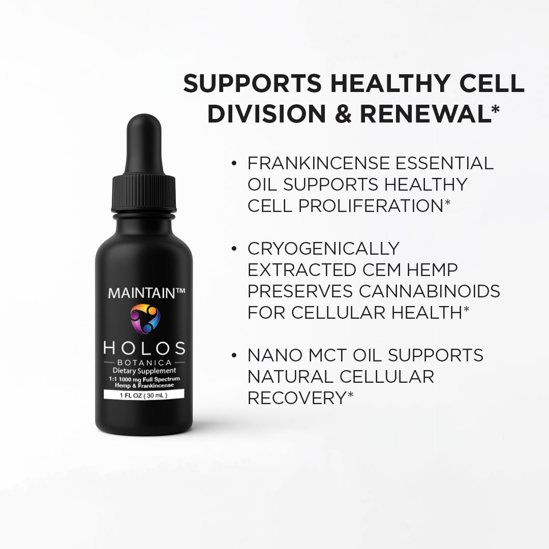 Maintain 1000 mg. 1 oz. Full Spectrum Hemp and Frankincense Oil Tincture