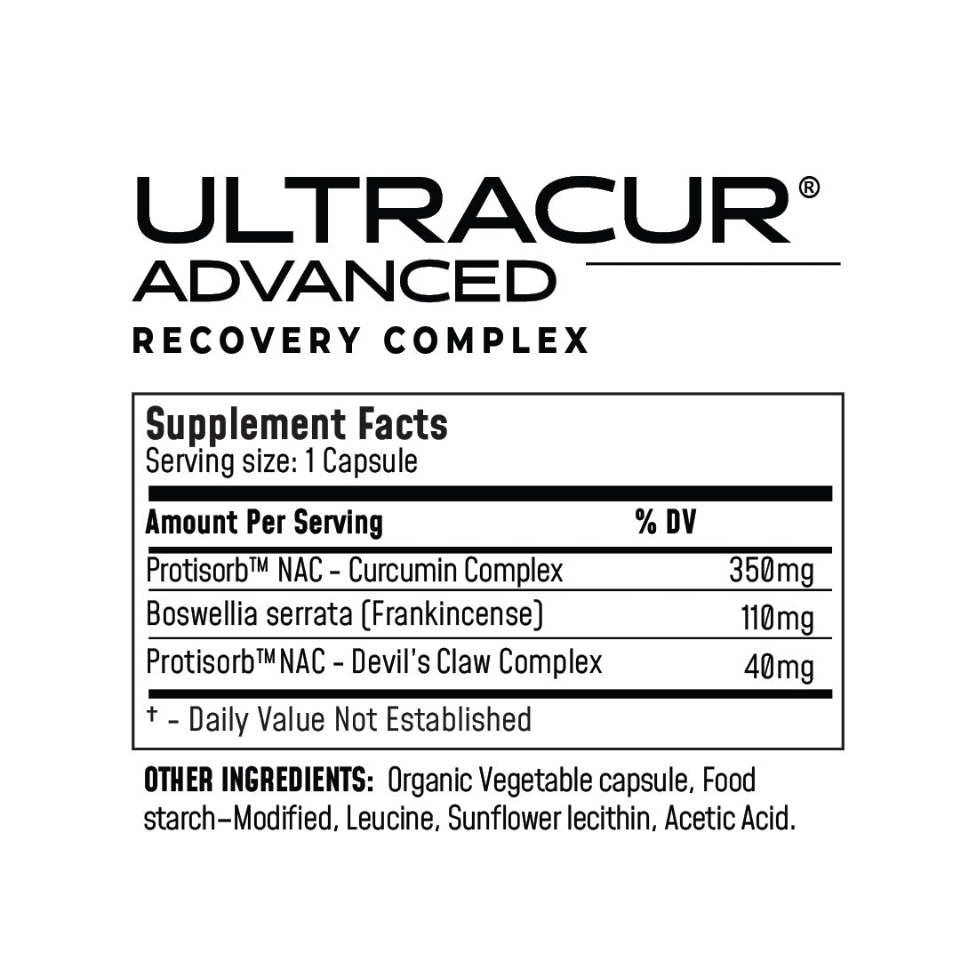 UltraCur® Advanced (Curcumin + Boswellia + Devil's Claw) Ultra Botanica
