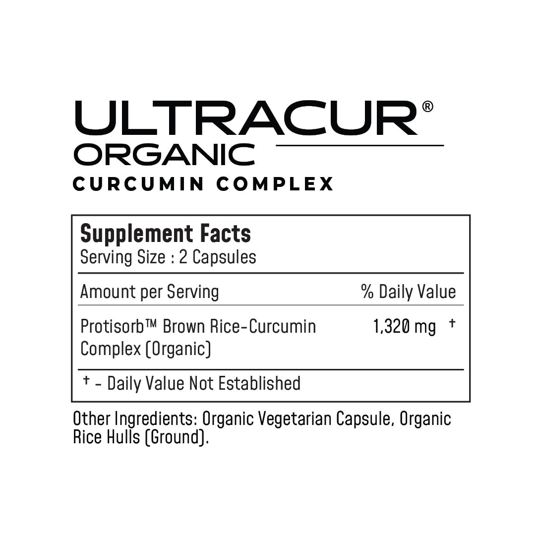 UltraCur® Organic Curcumin (USDA Certified Organic) Ultra Botanica