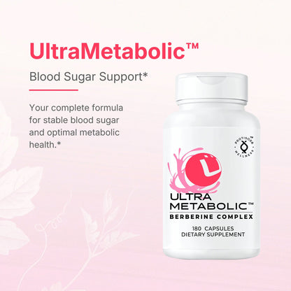 UltraMetabolic™ Blood Sugar Support (Curcumin + Berberine) Ultra Botanica