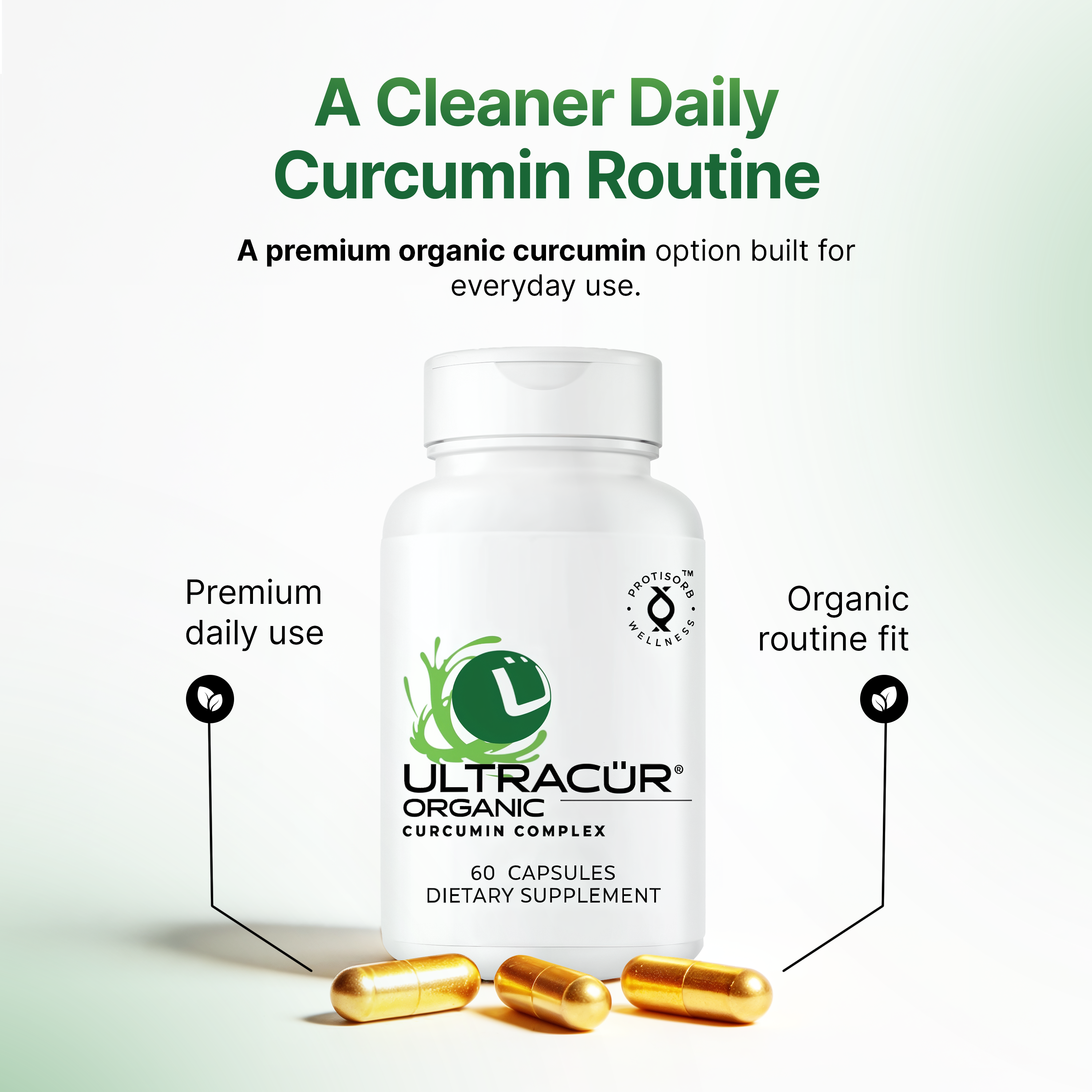 UltraCur® Organic Curcumin (USDA Certified Organic) Ultra Botanica