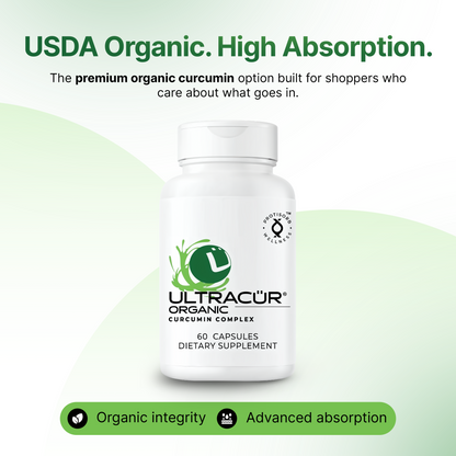 UltraCur® Organic Curcumin (USDA Certified Organic) Ultra Botanica