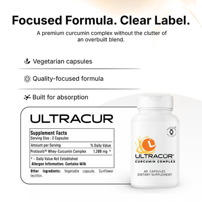 Original UltraCur® UltraBioavailable Curcumin Ultra Botanica