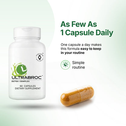 UltraBroc™ Detox Support (TrueBroc™ Broccoli Seed Extract + Curcumin) Ultra Botanica