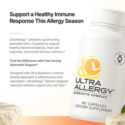 UltraAllergy™ Immunity & Allergy Control (Quercetin + NAC) Ultra Botanica